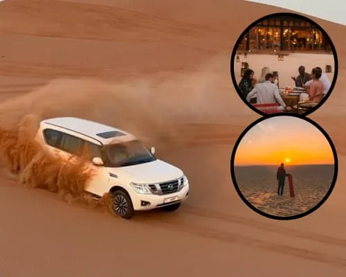 BBQ buffet dinner VIP desert adventure Dubai